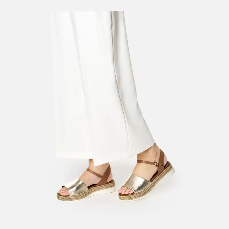 GEOX Scarpe Eolie Donna Oro Chiaro/tabacco miniatura 2