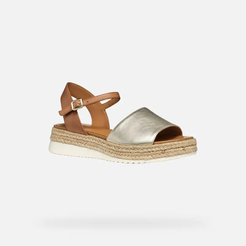 GEOX Scarpe Eolie Donna Oro Chiaro/tabacco miniatura 3