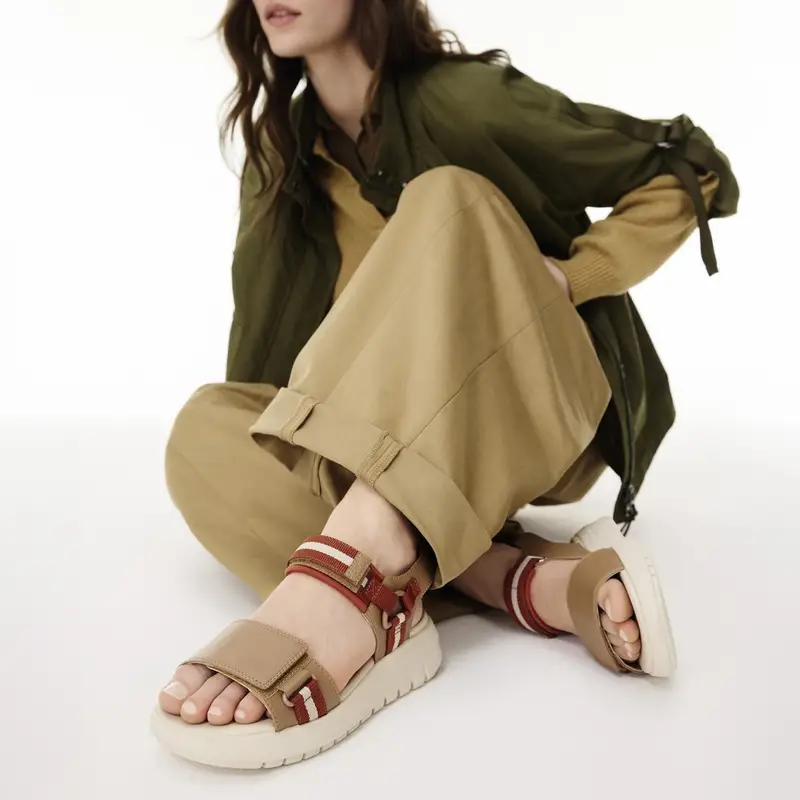 Scarpe Flextride S Donna Beige/mattone miniatura 3