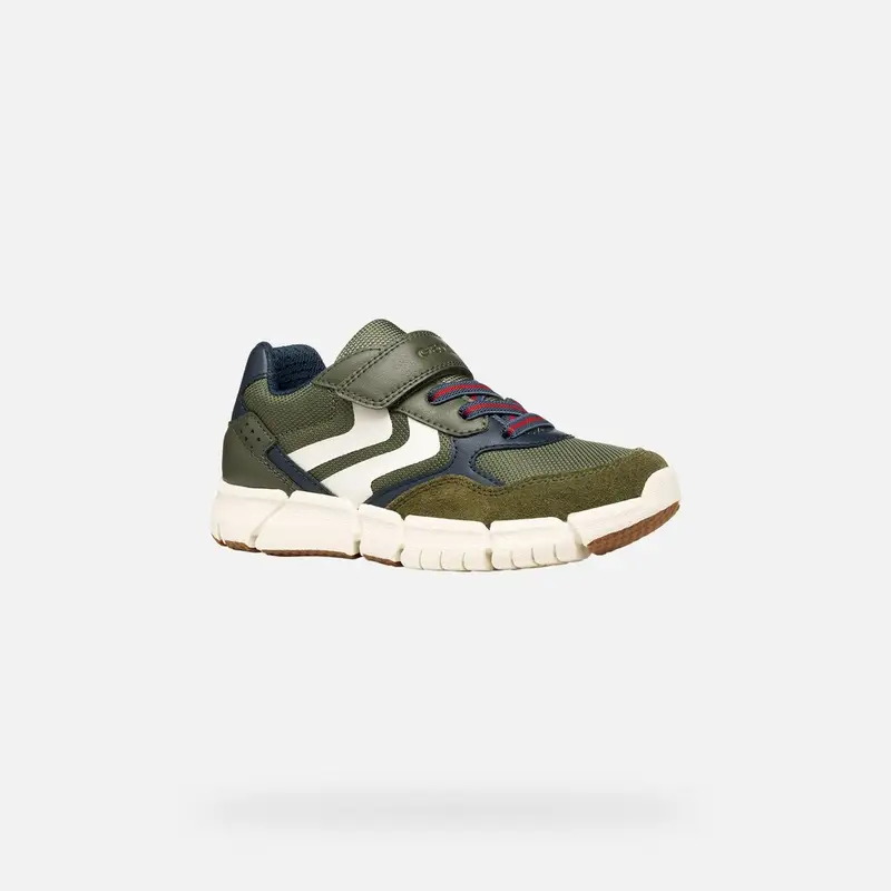 Scarpe Flexyper Bambino Verde Militare/blu Navy miniatura 3