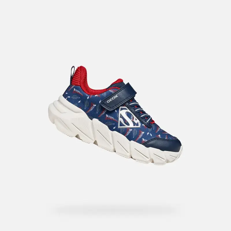 Scarpe Flexyper Fast Bambino Blu Navy/rosso Scuro miniatura 2