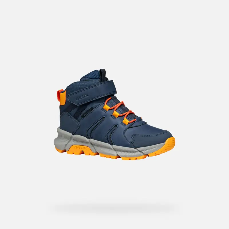 Scarpe Flexyper Plus Abx Bambino Azzurro/arancio miniatura 3