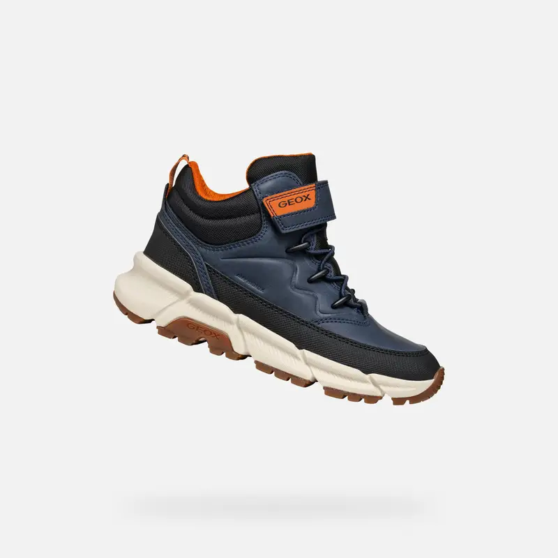 Scarpe Flexyper Plus Abx Bambino Blu Navy/nero miniatura 2
