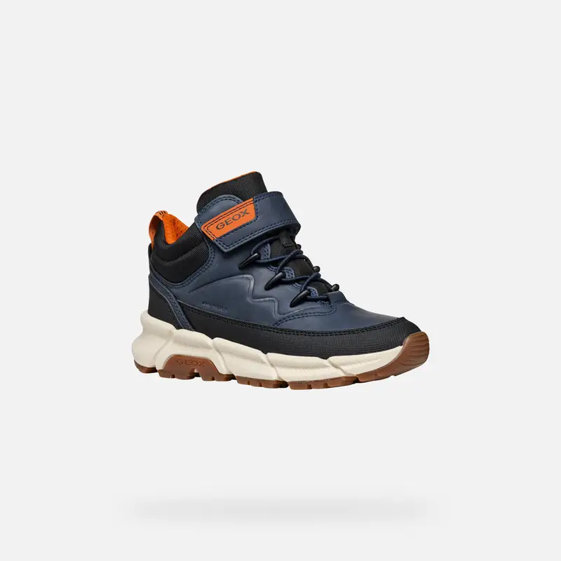 Scarpe Flexyper Plus Abx Bambino Blu Navy/nero miniatura 3