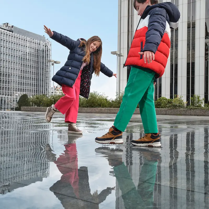 Scarpe Flexyper Plus Abx Bambino Giallo Scuro/nero miniatura 3