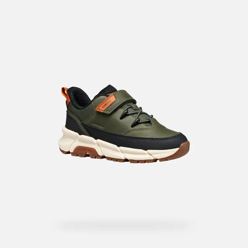 Scarpe Flexyper Plus Abx Bambino Verde Militare miniatura 3