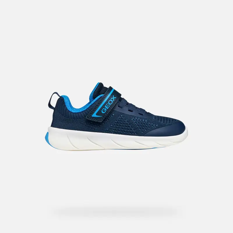 Scarpe Foot-run Bambino Blu Navy/azzurro