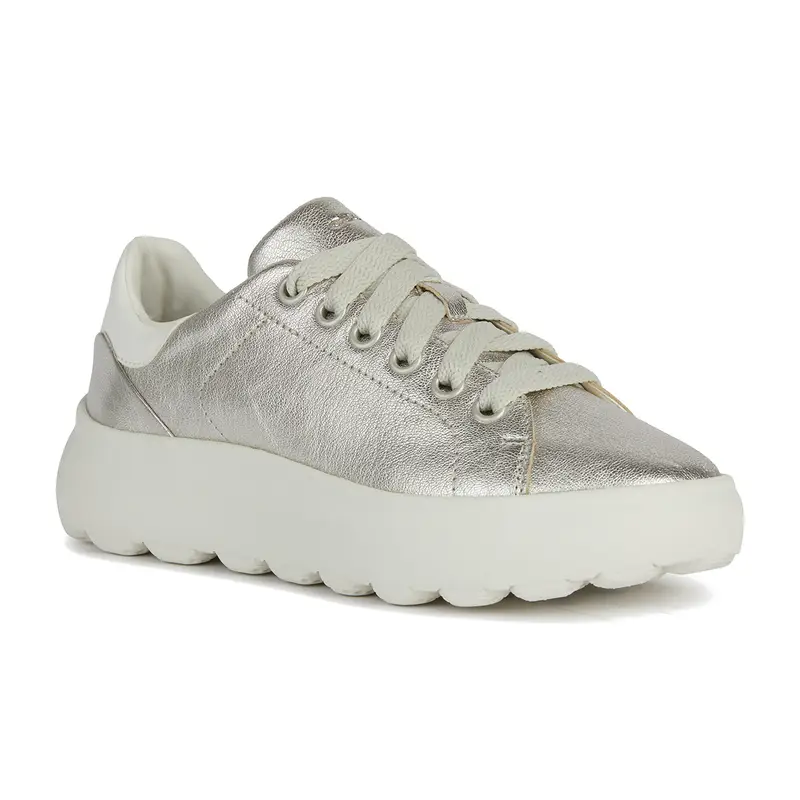 Scarpe Geox Spherica EC4.1 da donna | Geox Grigio argento