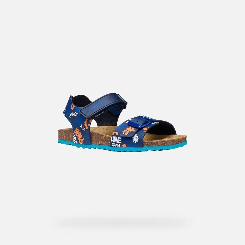 Scarpe Ghita Bambino Blu Navy/blu Chiaro miniatura 3