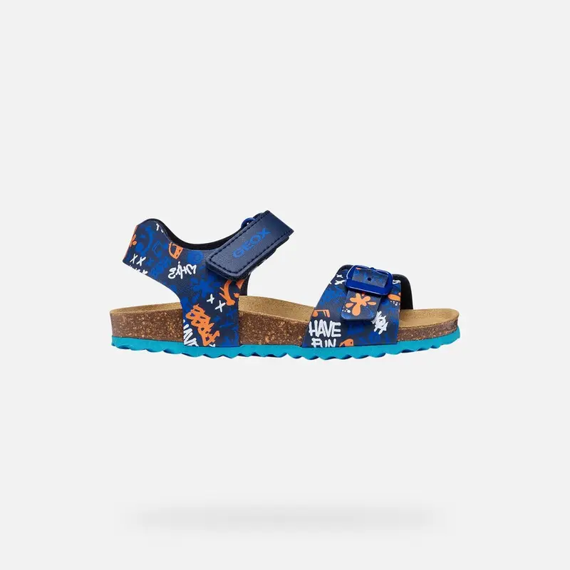 Scarpe Ghita Bambino Blu Navy/blu Chiaro