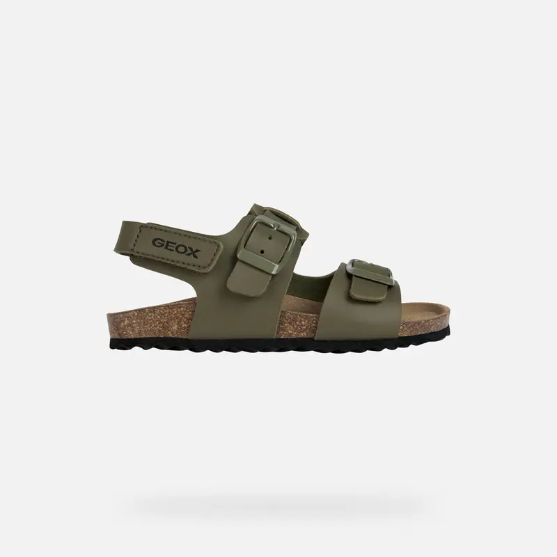 GEOX Scarpe Ghita Bambino Verde Militare