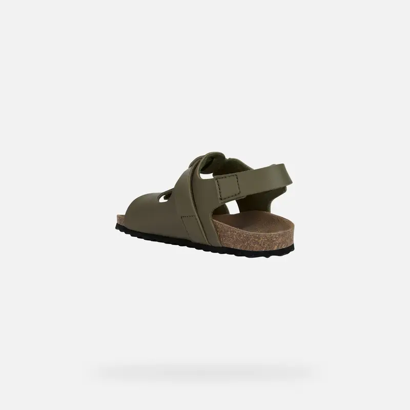 GEOX Scarpe Ghita Bambino Verde Militare miniatura 3
