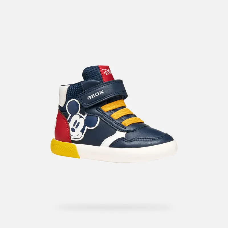 GEOX Scarpe Gisli Baby Blu Navy/rosso miniatura 2