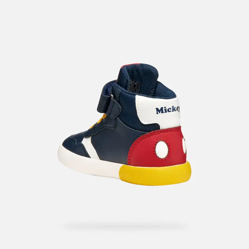GEOX Scarpe Gisli Baby Blu Navy/rosso miniatura 3
