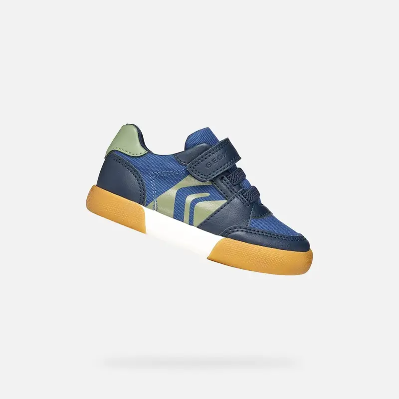 Scarpe Gisli Bimbo Blu Navy/verde Oliva miniatura 2