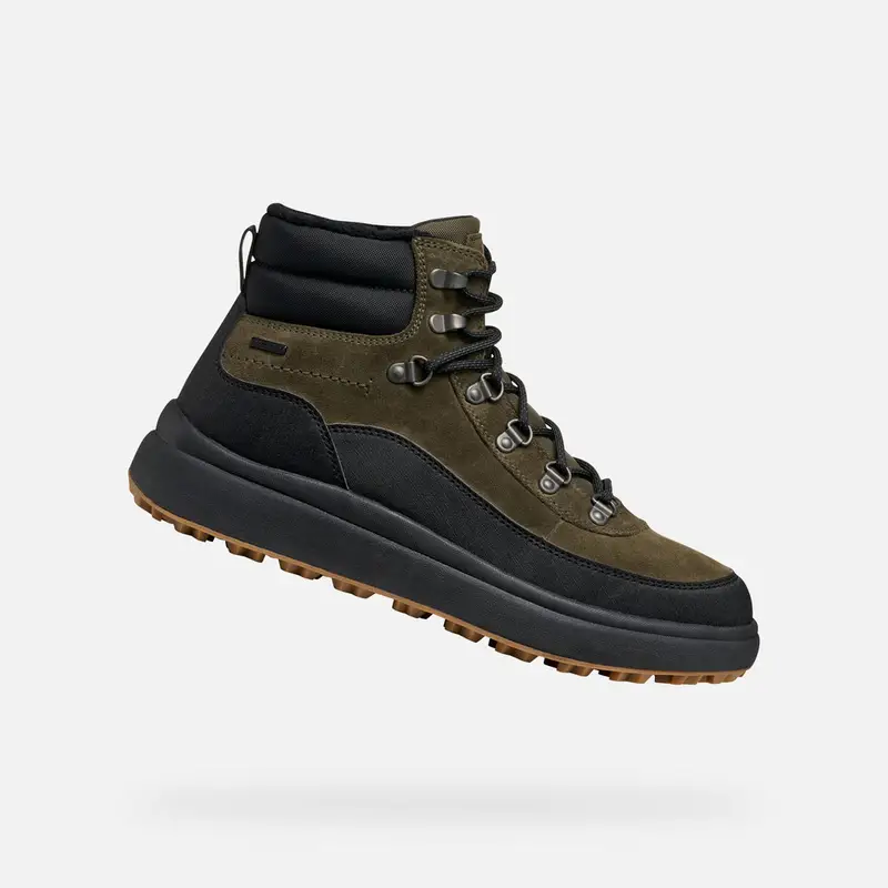 Scarpe Granito + Grip Abx Uomo Verde Militare/nero miniatura 2