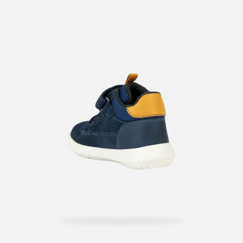 GEOX Scarpe Hyroo Bimbo Blu Navy/ocra miniatura 3