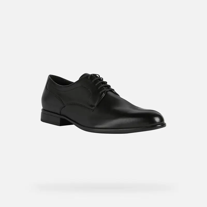 GEOX Scarpe Iacopo Uomo Nero miniatura 2