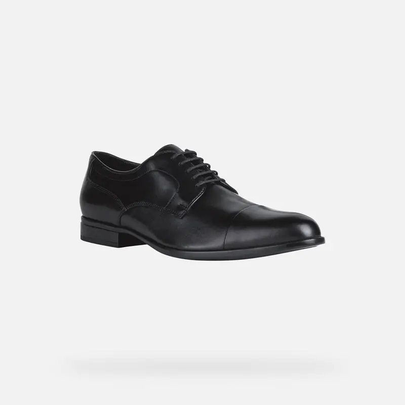 GEOX Scarpe Iacopo Uomo Nero miniatura 3