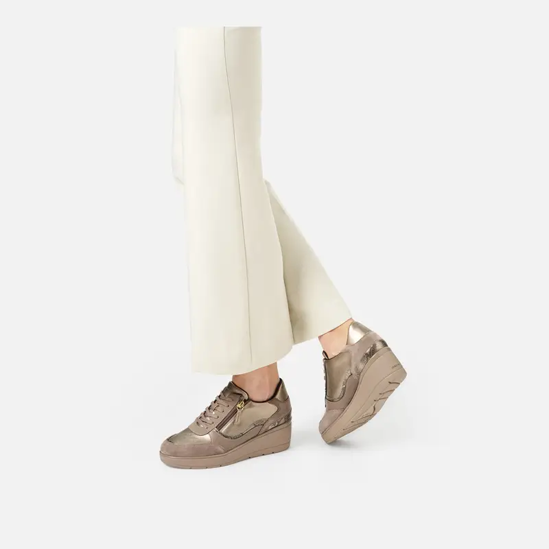 Scarpe Ilde Donna Taupe miniatura 3