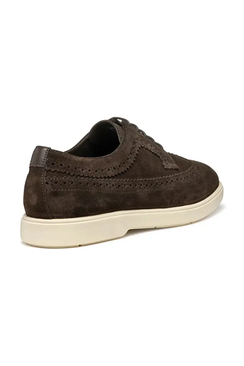 scarpe in camoscio U SPHERICA EC17 uomo colore marrone U55LAE 00022 C6006 miniatura 3