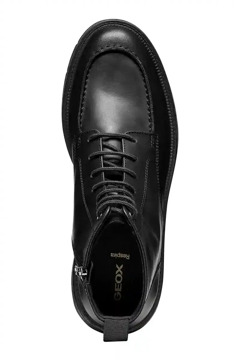 scarpe in pelle U POVE uomo colore nero U56M7A 000FF C9999 miniatura 5