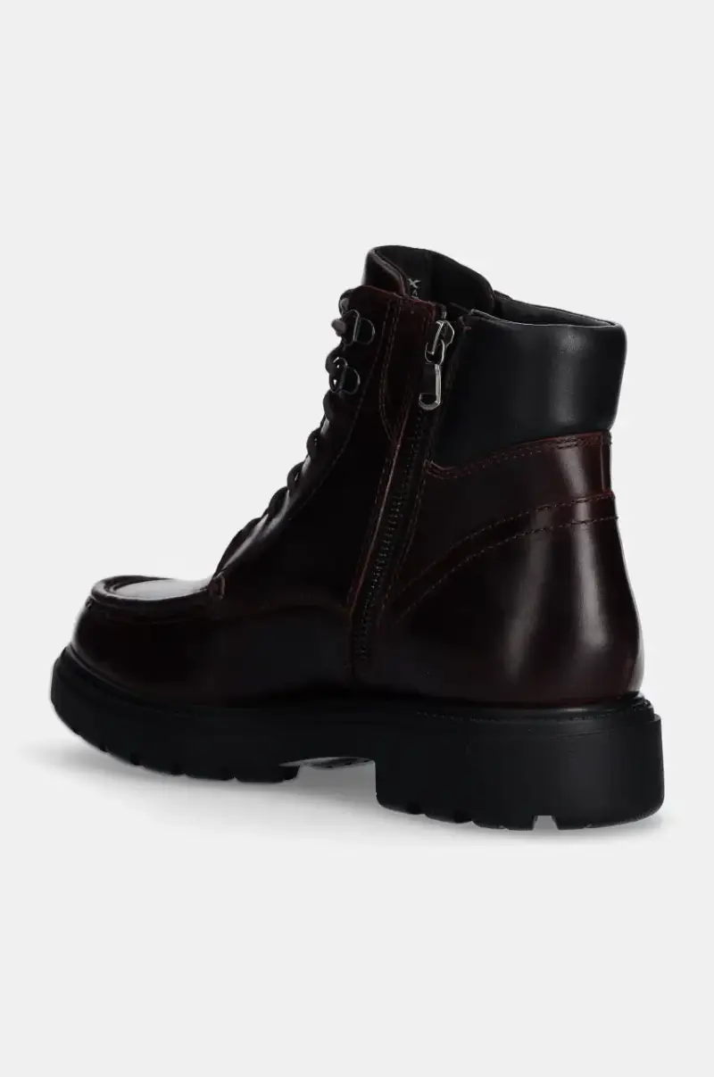 scarpe in pelle U SPHERICA EC7 uomo colore marrone U46FRG 000FF C7011 miniatura 3