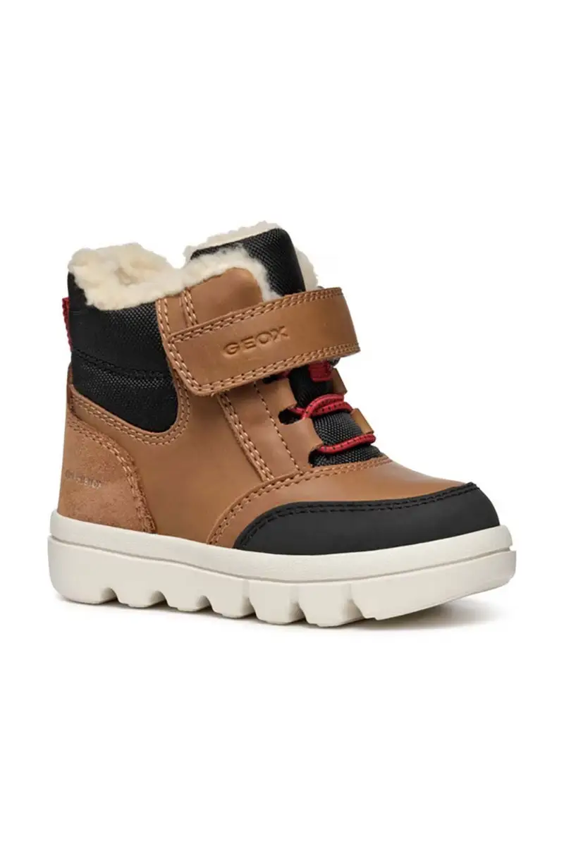 scarpe invernali bambini B365BC 0ME22 B WILLABOOM B AB colore marrone