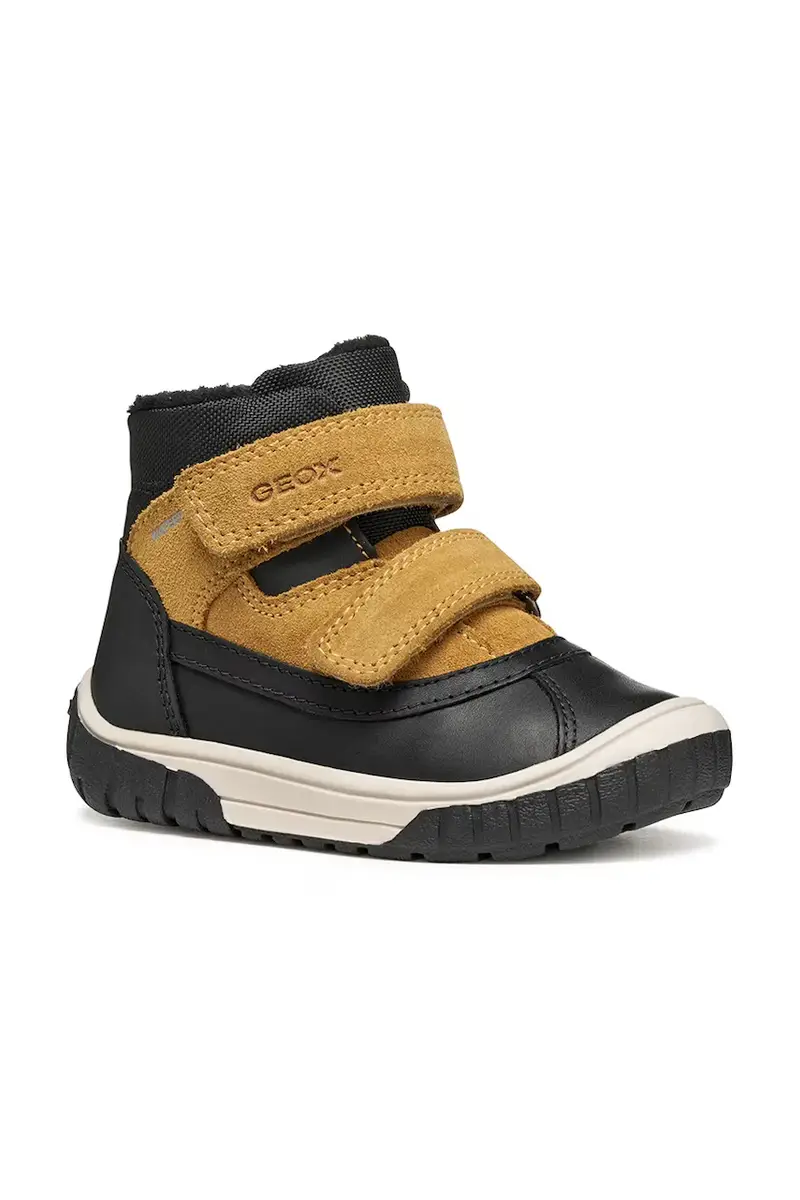 scarpe invernali in pelle bambino/a OMAR Nero