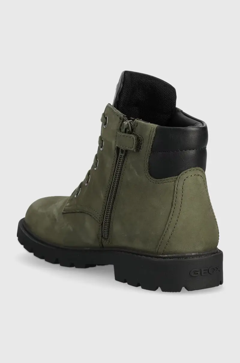 scarpe invernali in pelle bambino/a Verde miniatura 3