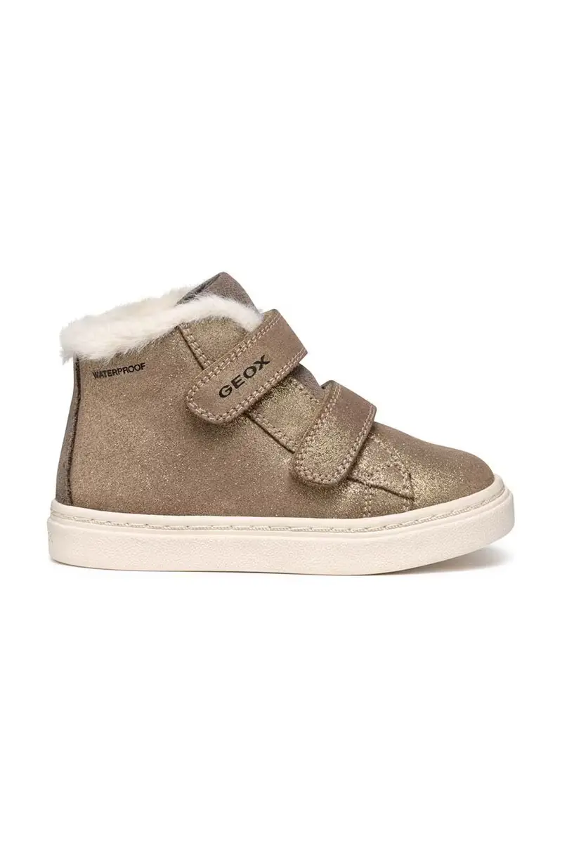 scarpe invernali in pelle scamosciata bambino/a NASHIK WPF Beige miniatura 2