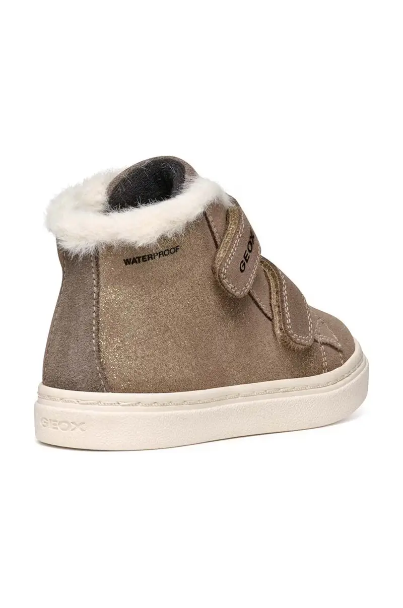 scarpe invernali in pelle scamosciata bambino/a NASHIK WPF Beige miniatura 3
