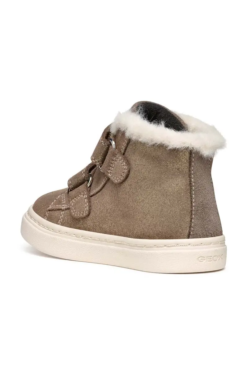 scarpe invernali in pelle scamosciata bambino/a NASHIK WPF Beige miniatura 4