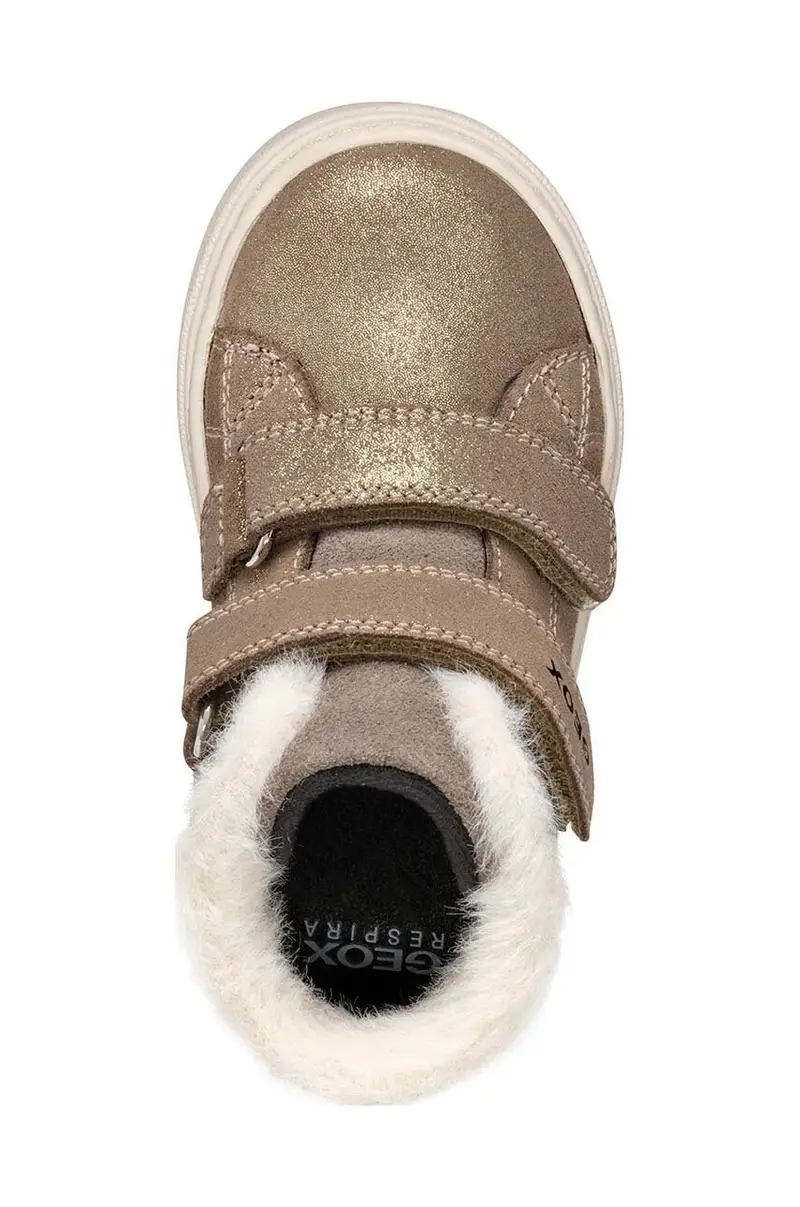 scarpe invernali in pelle scamosciata bambino/a NASHIK WPF Beige miniatura 5