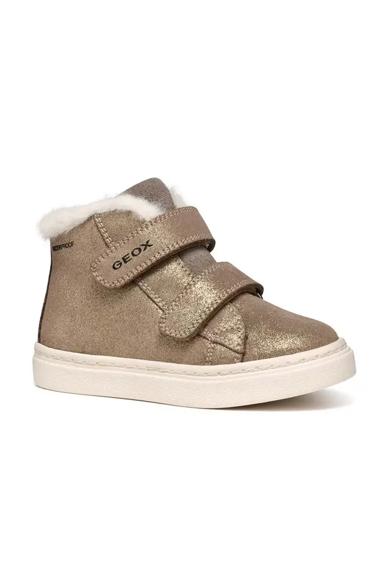 scarpe invernali in pelle scamosciata bambino/a NASHIK WPF Beige