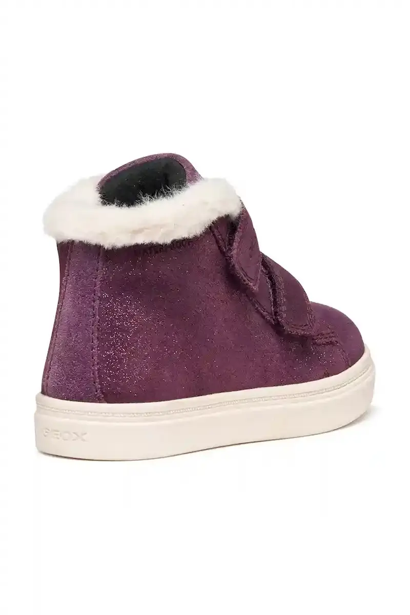 scarpe invernali in pelle scamosciata bambino/a NASHIK WPF Violetto miniatura 3