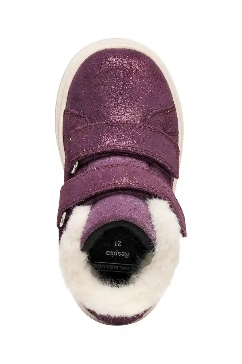 scarpe invernali in pelle scamosciata bambino/a NASHIK WPF Violetto miniatura 5