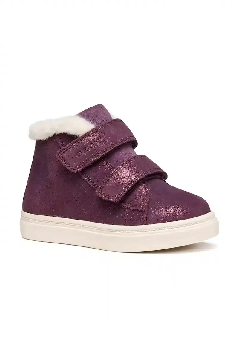 scarpe invernali in pelle scamosciata bambino/a NASHIK WPF Violetto