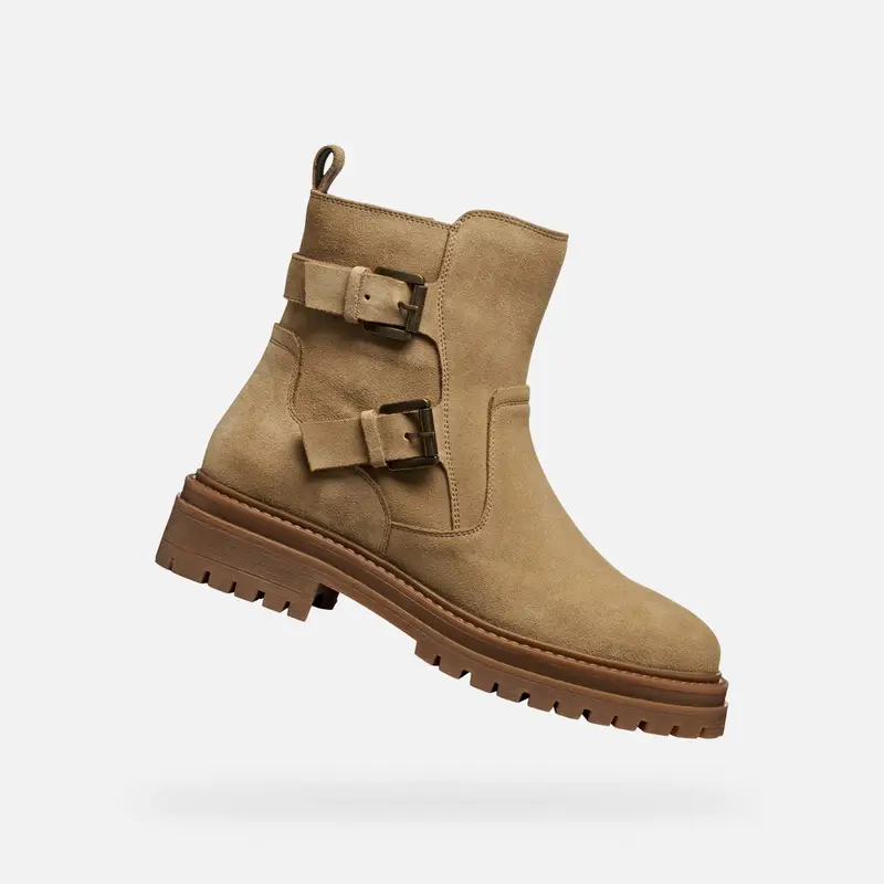 Scarpe Iridea Donna Beige Scuro miniatura 2