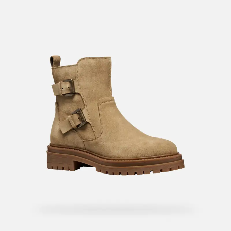 Scarpe Iridea Donna Beige Scuro miniatura 3