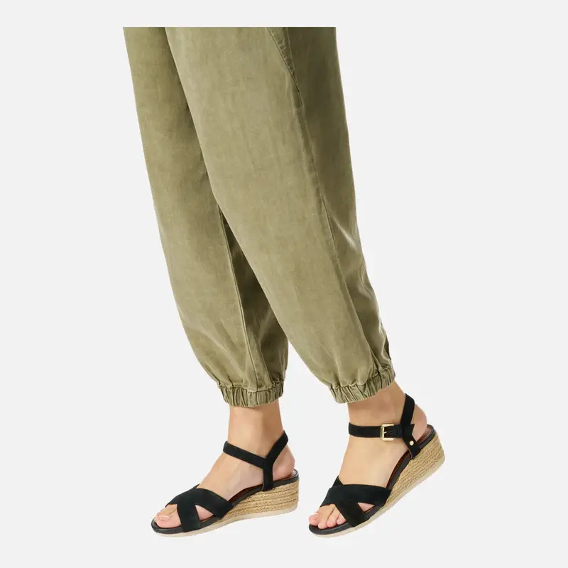 GEOX Scarpe Ischia Corda Donna Nero miniatura 2