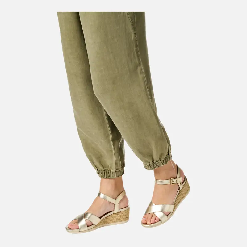 GEOX Scarpe Ischia Corda Donna Oro Chiaro miniatura 2