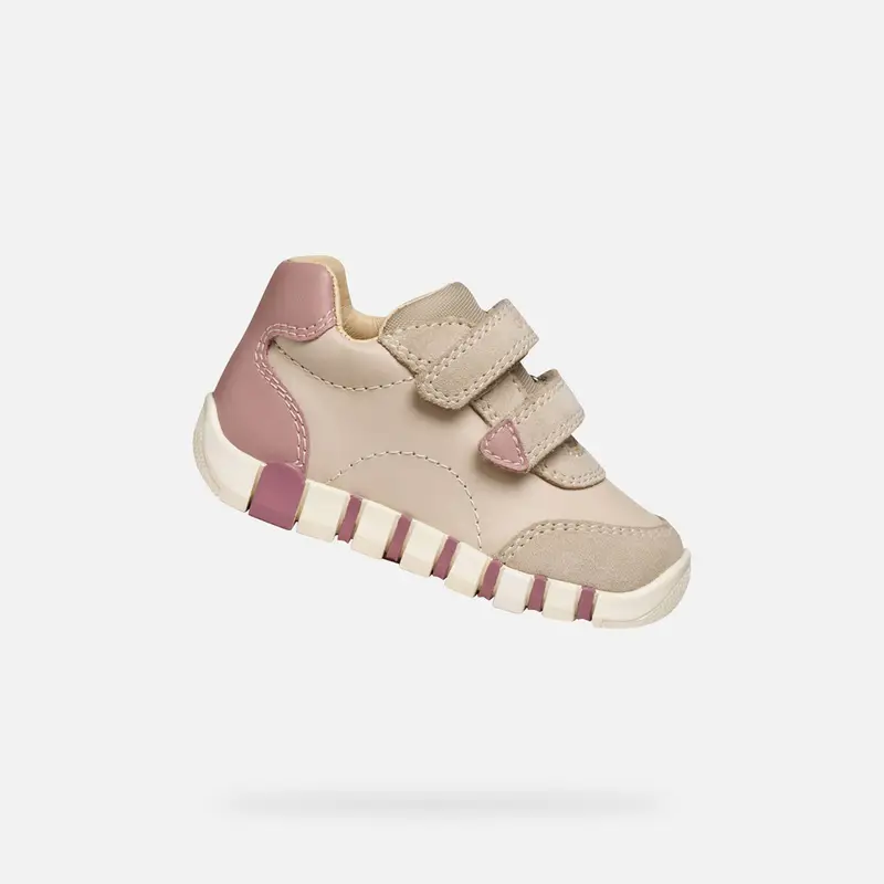 Scarpe Iupidoo Baby Bianco Latte/rosa Chiaro miniatura 2