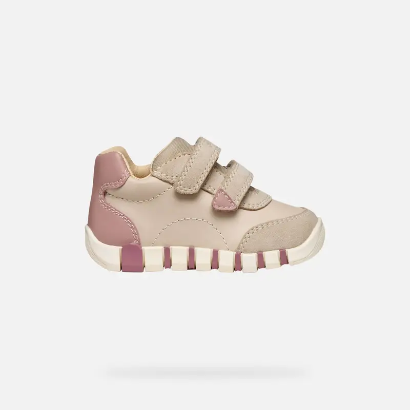 Scarpe Iupidoo Baby Bianco Latte/rosa Chiaro