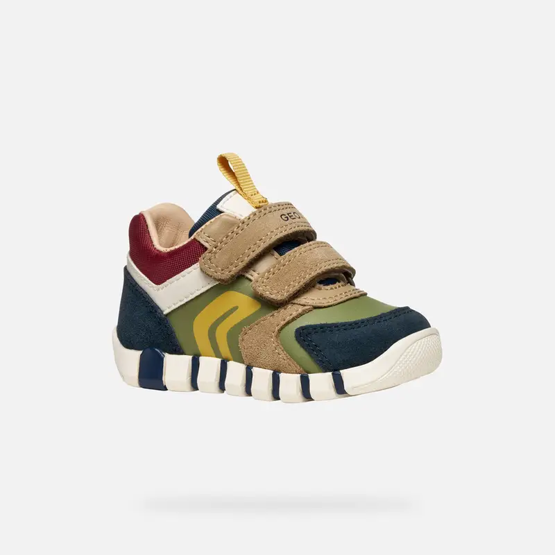 Scarpe Iupidoo Baby Blu/verde miniatura 3