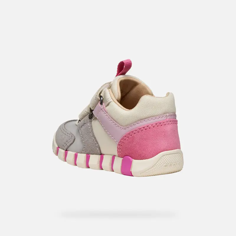 GEOX Scarpe Iupidoo Baby Grigio/fucsia miniatura 3