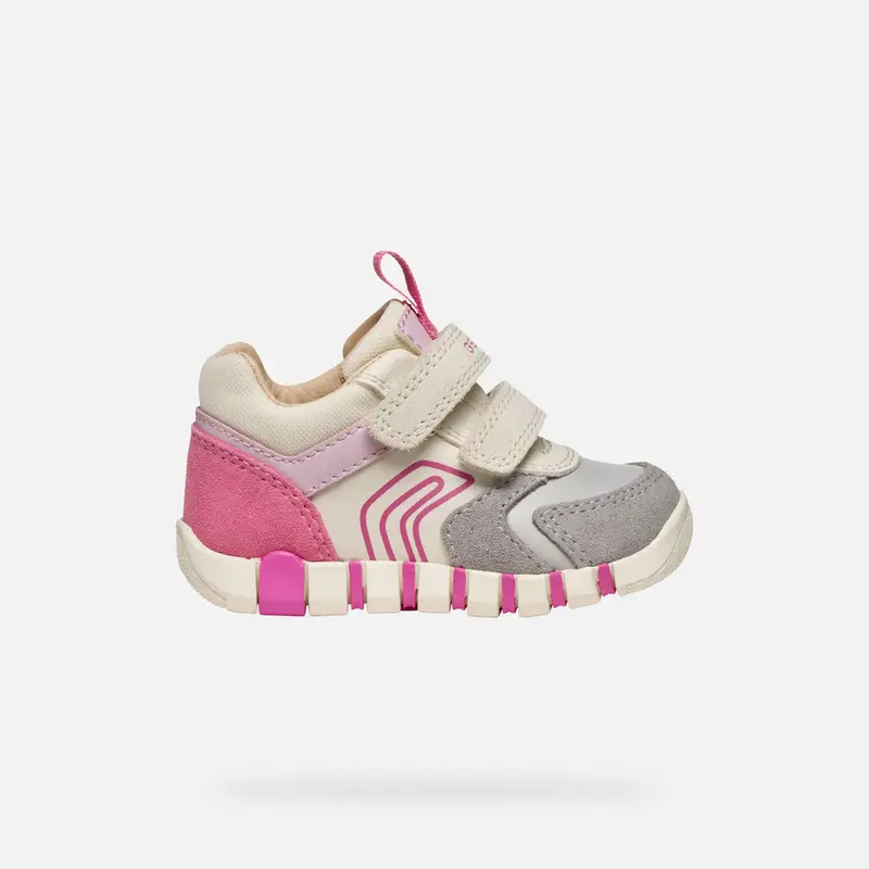 Scarpe Iupidoo Baby Grigio/fucsia