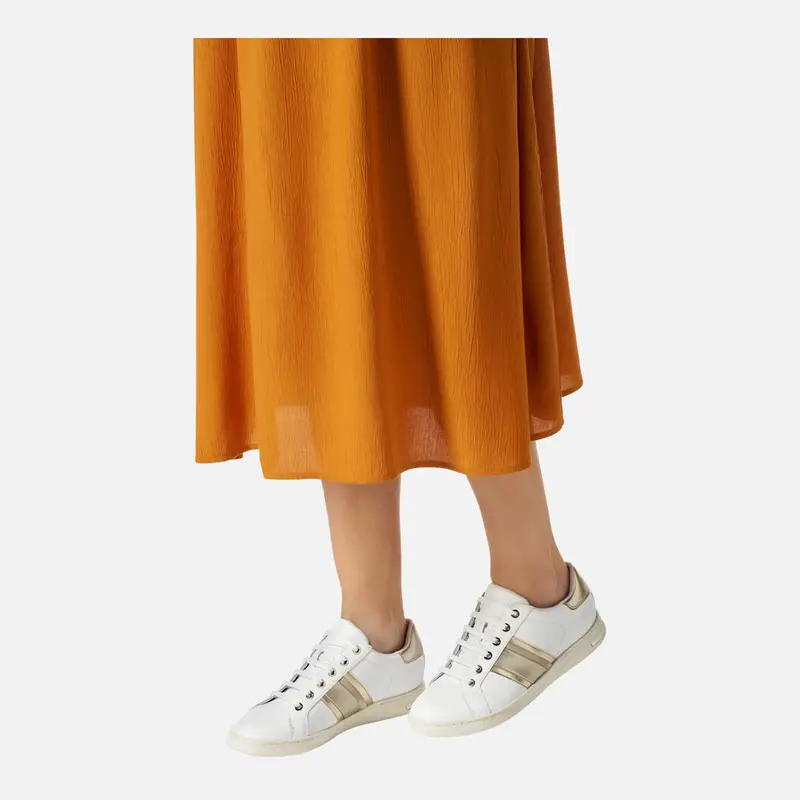GEOX Scarpe Jaysen Donna Bianco/oro Chiaro miniatura 2
