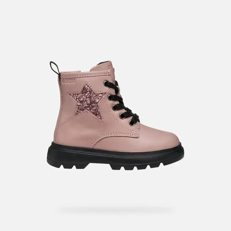 GEOX Scarpe Kiddartah Bimba Rosa Antico