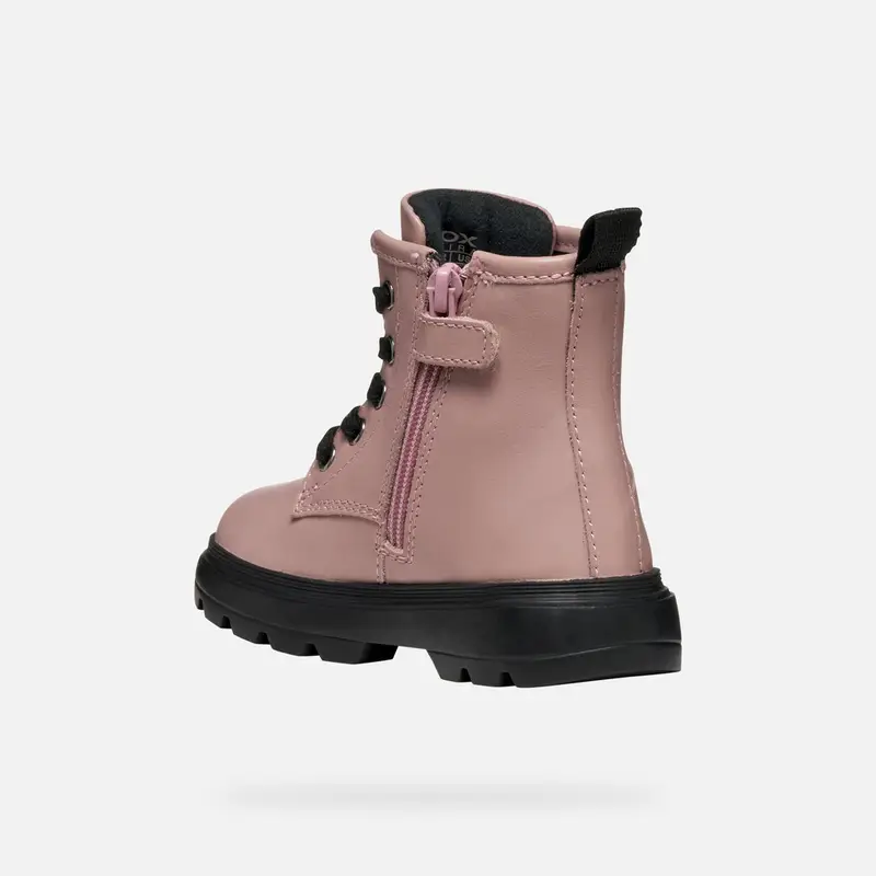 GEOX Scarpe Kiddartah Bimba Rosa Antico miniatura 3